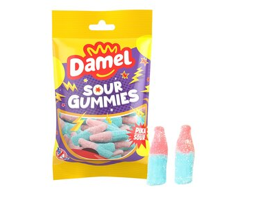 DAMEL - Bouteille Rose et Bleu Sachet 80gr