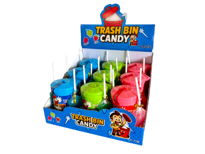 TRASH BIN CANDY MBB 40GR x 9 UNS